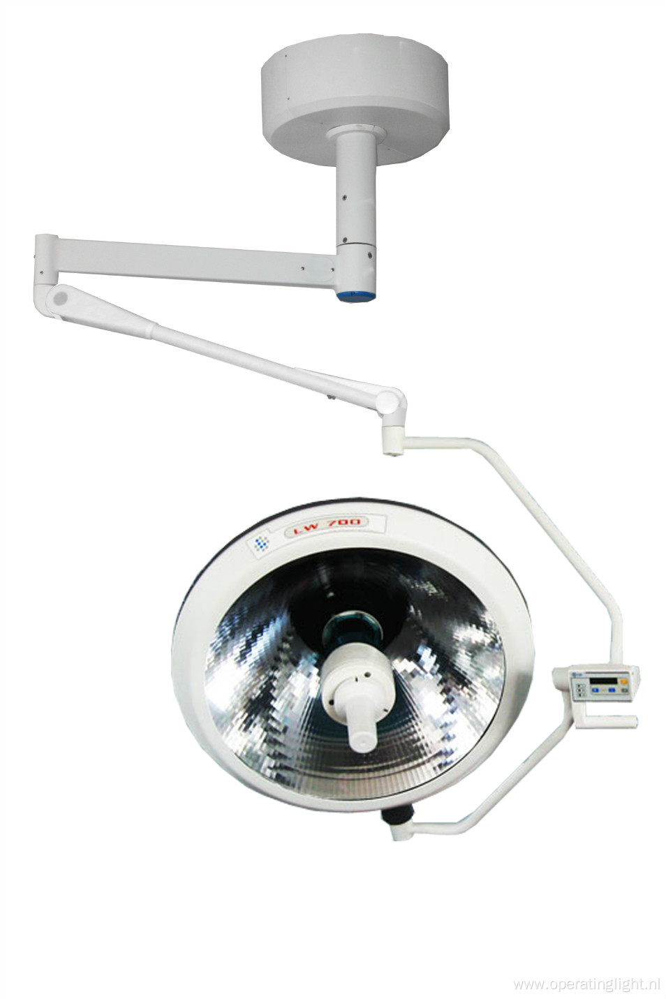 Hospital double dome halogen operating lamp