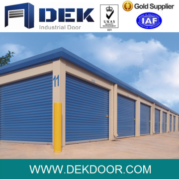 Fire-rated insulated aluminium rolling door