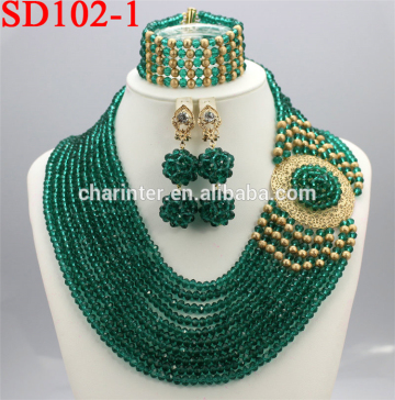 African crystal beads jewelry set(SD102) artificial jewelry set