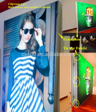 Aluminum Snap opening frame unlimited size Fabric led light box