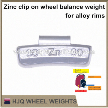 zinc alloy wheel balancing weights