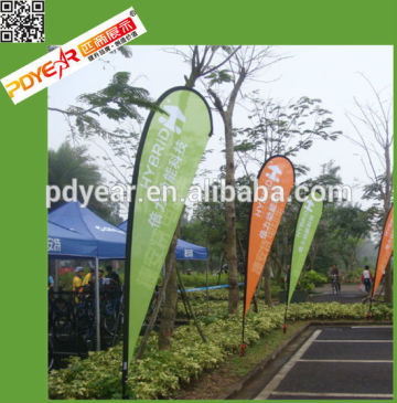 Promotional custom design teardrop flags