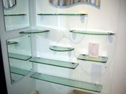 glass shelf brackets