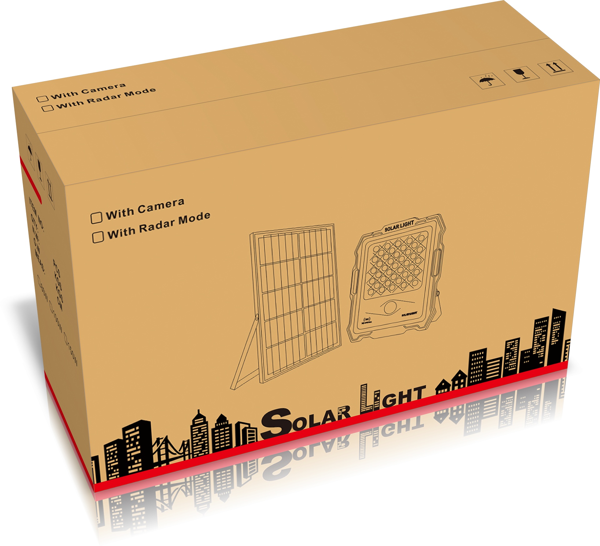 Светодиодный прожектор высокой яркости на солнечной батарее High Brightness solar led flood light