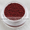 Großhandel Mini Glass Seed Metallic Perlen ohne Loch 