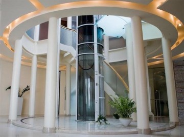 Luxury glass panoramic elevator lift