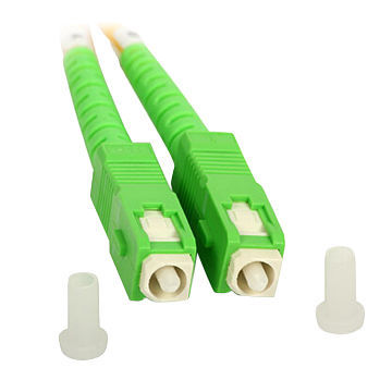 SC/APC Green Color Fiber-optic Connector