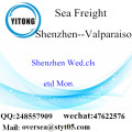 Shenzhen Port LCL Consolidatie naar Valparaiso