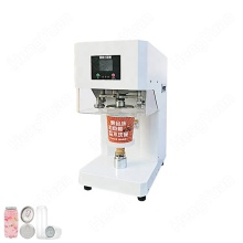 Semi-Automatic HYSS-1C Plastic POP Can Tin Lid Sealing Machine