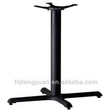 Used Coffee Restaurant Cast Iron Chrome Dining Table Base