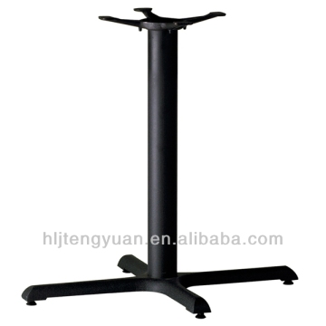 Used Coffee Restaurant Cast Iron Chrome Dining Table Base