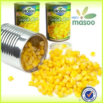 Canned sweet kernel corn/whole kernel corn