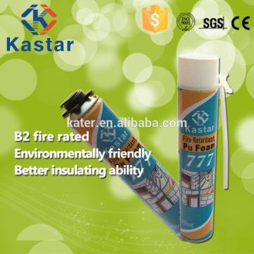 self-expanding rigid insulation polyurethane