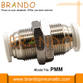 PSMM Union Bulkhead Push dans l&#39;ajustement du tuyau pneumatique