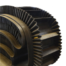 Coal Mining: Supply of Heavy-Duty Rubber Conveyor Belts with Side Skirts and Cleats for Efficient Material Transport