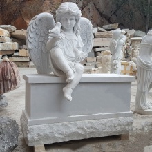 Modern European Angel Tombstone