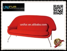 Cheap mdoern designer comfortable long upholstered womb chair