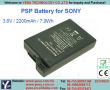 Battery for SONY Game Player PSP-110