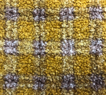 Polyester knitted boucle coat boucle fleece printing fabric