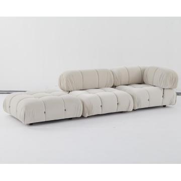 Velvet Mario Bellini Camaleonda Sectional Sofa Set