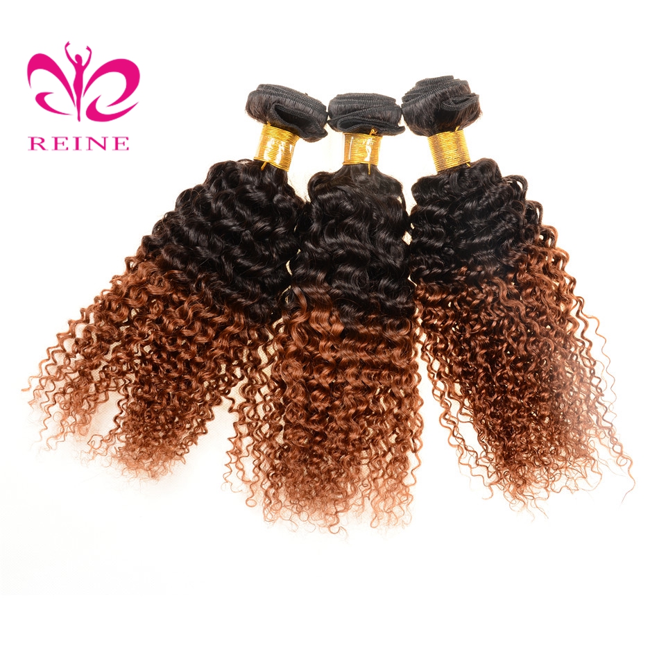 REINE Unprocessed malaysian 1b/30# hair jerry curl bundles Cuticle aligned hair raw kinky curly indian human hair grade 8a