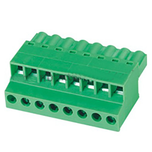 Pitch:5.0/5.08mm Plug-in Terminal Block