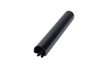 Black PVC Arc Shaped Seal Strip