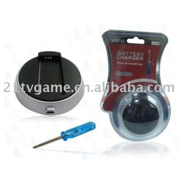 for dsiXL Battery Charger Free Screwdriver in Black Color