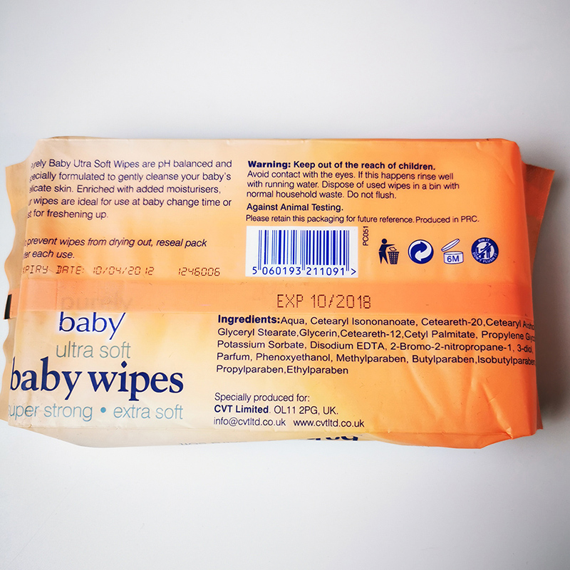 Pure N Gentle Baby Wipes