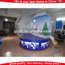 christmas inflatable snow globe Xmas decoration with antique advertising inflatable christmas human snow globe