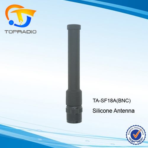 TOPRADIO UHF Radios Antenna Rubber Antenna BNC Connector Antenna Silicone Antenna