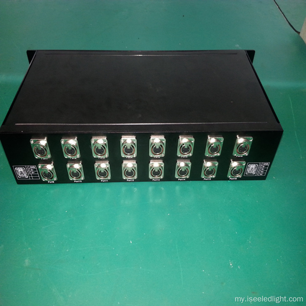 DMX Controller သို့ Madrix 20 မတူကွဲပြားသော artnet