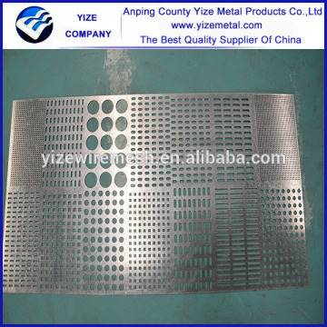 various metal raw materials perforated sheets with kinds of hole shape
