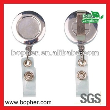 high quality retractable metal badge reel