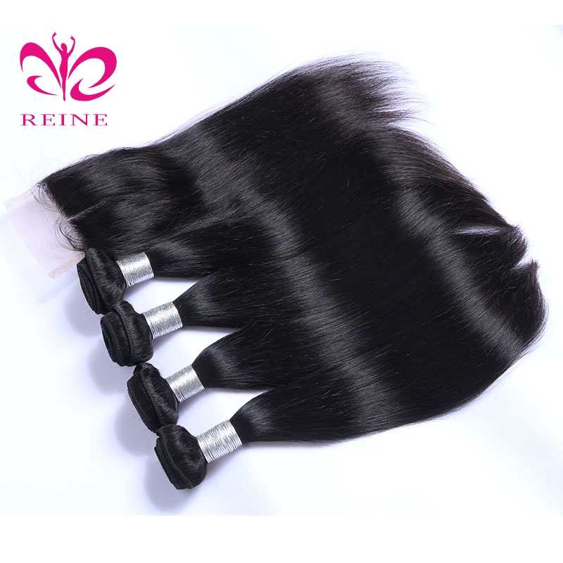 REINE Silky smooth  hair extension, unprocessed Vietnamese cheap price top selling 100% human hair with closure