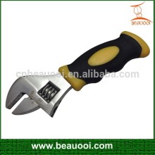 Stubby adjustable wrench, professional quality