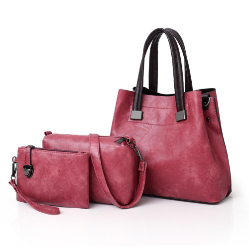 shoulder bag custom high quality leather women handbag