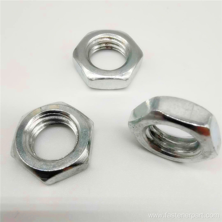 Stainless Steel Polished Plain Flange Nut Lock Nut