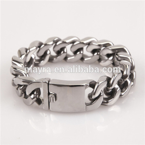 top quality chunky wristband biker bracelet