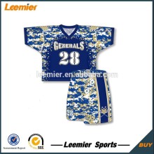 Special camo sublimated field lacrosse jerseys and shorts