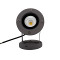 Refletor LED externo de alumínio de 10W para jardim