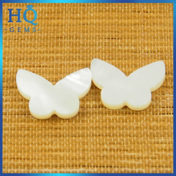 cheap price white MOP butterfly shaped shell natural mother of pearls