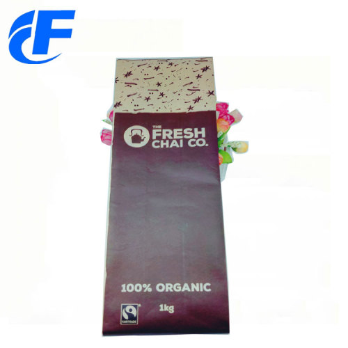 Sampel percuma Berdiri Kraft Paper Bags Bags