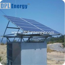 whole house solar panel power ground mount system on grid
