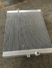Industrial air compressor radiator