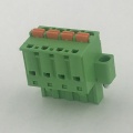 spring female pluggable terminal block with locking screws