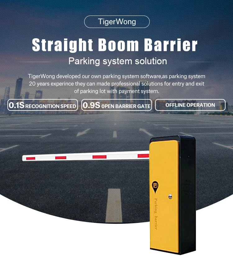 Alpr Gate Barrier Car Accessories Barrier Gate RFID