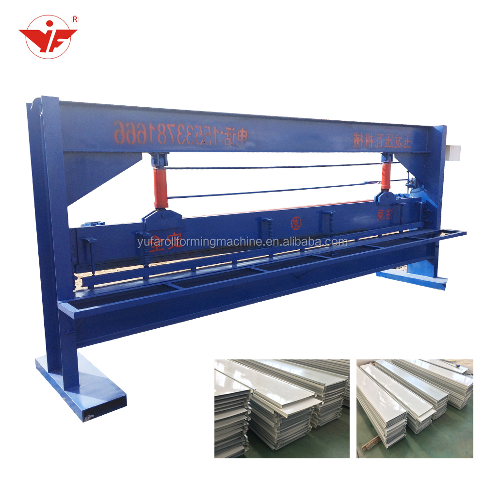 hydraulic automatic metal folder bending roll forming machine