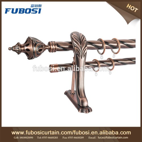 Curtain poles target curtain rod