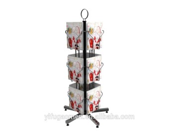 Post card display stand, floor stand, rotating stand